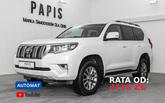 samochody osobowe Toyota Land Cruiser cena 199900 przebieg: 116171, rok produkcji 2019 z Poznań